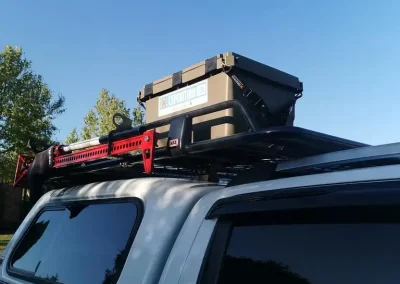 Heavy Duty Plastic Storage Boxes in a top of car