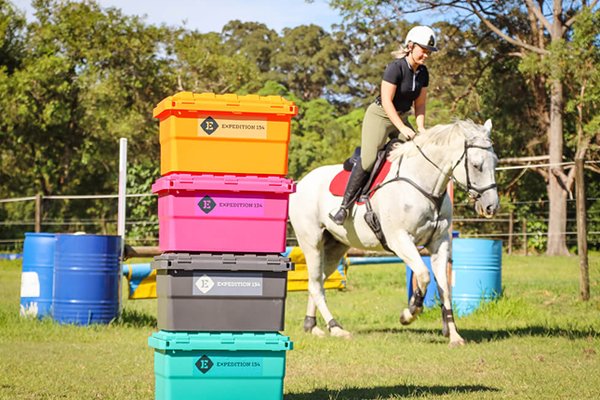 Esquestrian with Expedition134 Boxes