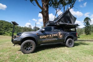 Camp King with Expedition 134 4wd Storage boxes