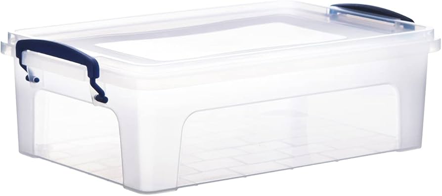 boat storage ideas - Clear Plastic Storage Bin